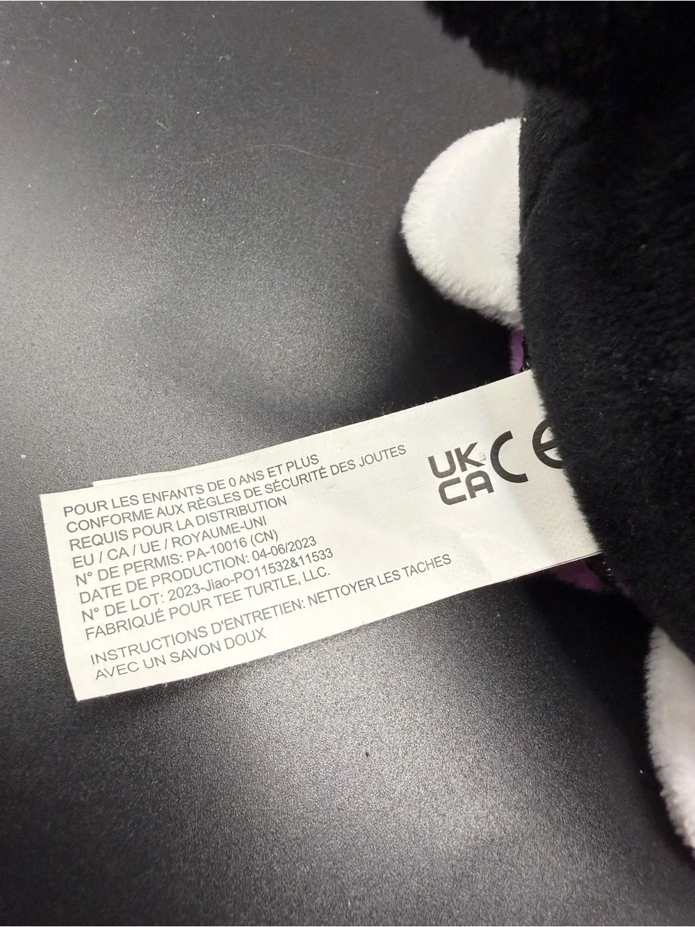 Hello Kitty Plush Pair — White & Black with Blue and Red Bows